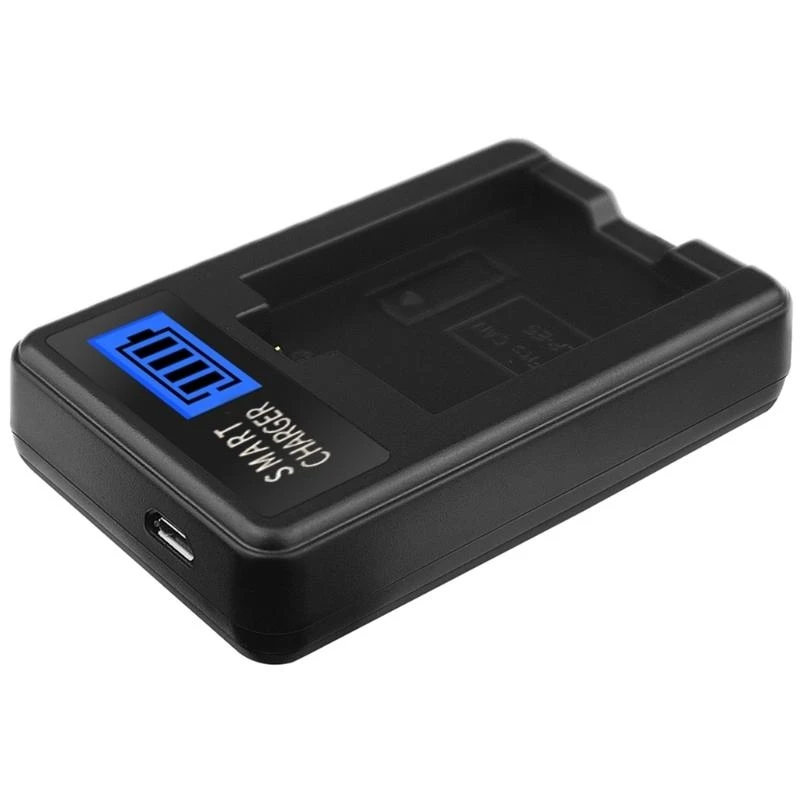 C7AB Battery LCD Screen, Fast USB Charging for EOS XS