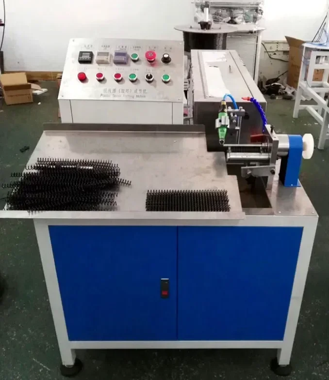 Automatic Plastic Spiral Coil Forming Machine Industrial Spring Production Efficient Coil Making Equipment