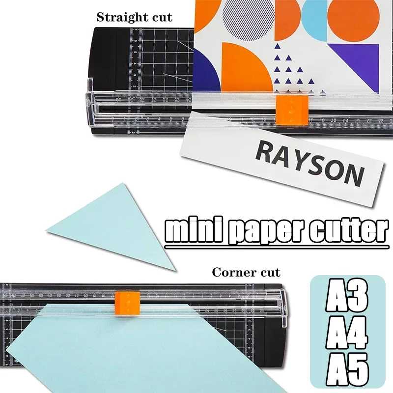 A4/A5 Mini-Papierschneider mit ausziehbarem Lineal für DIY, Büro, Zuhause, Schreibwaren, Fotoschneider, Scrapbooking, leichte Schneidemattenmaschine