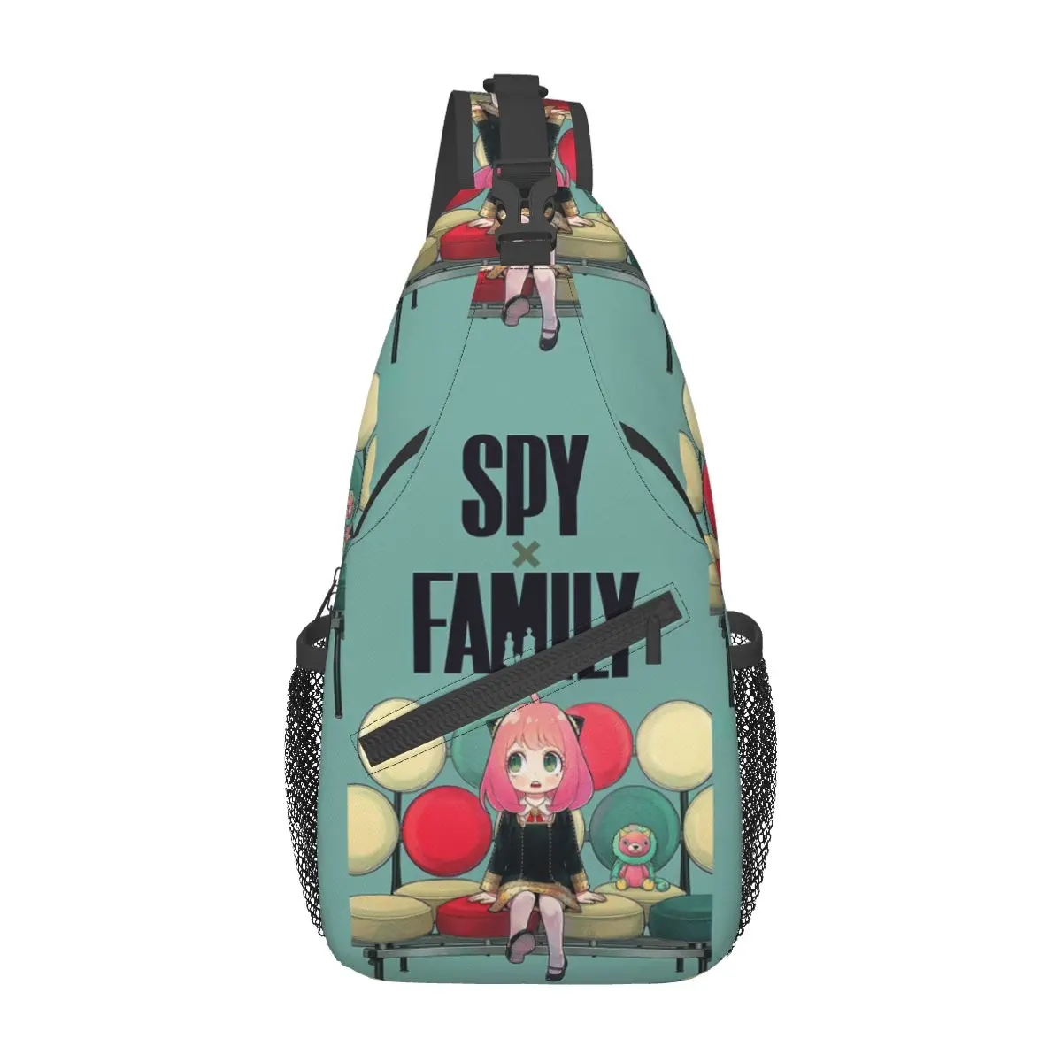 Spion x Familie Anime Anya Cross body Schulter taschen coole Brusttasche niedlichen kawaii Schulter rucksack Tages rucksack Wandern Reise Reisetasche