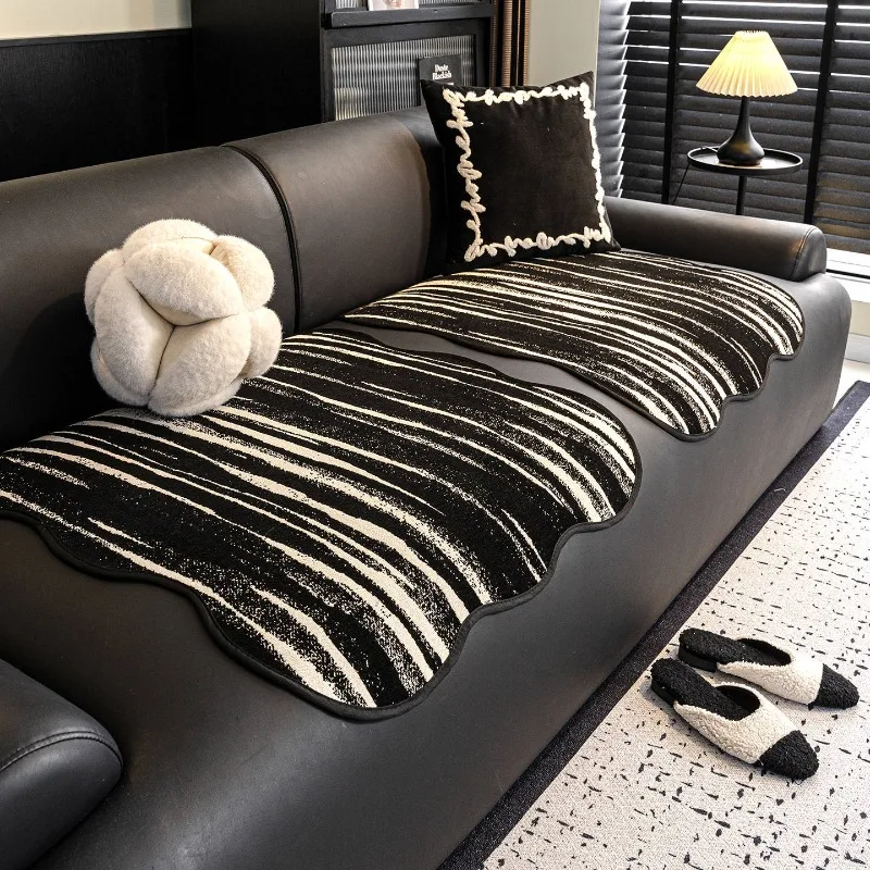 Single sofa cushion with high-end feel  single piece split cushion  all season universal leather sofa special cushion
