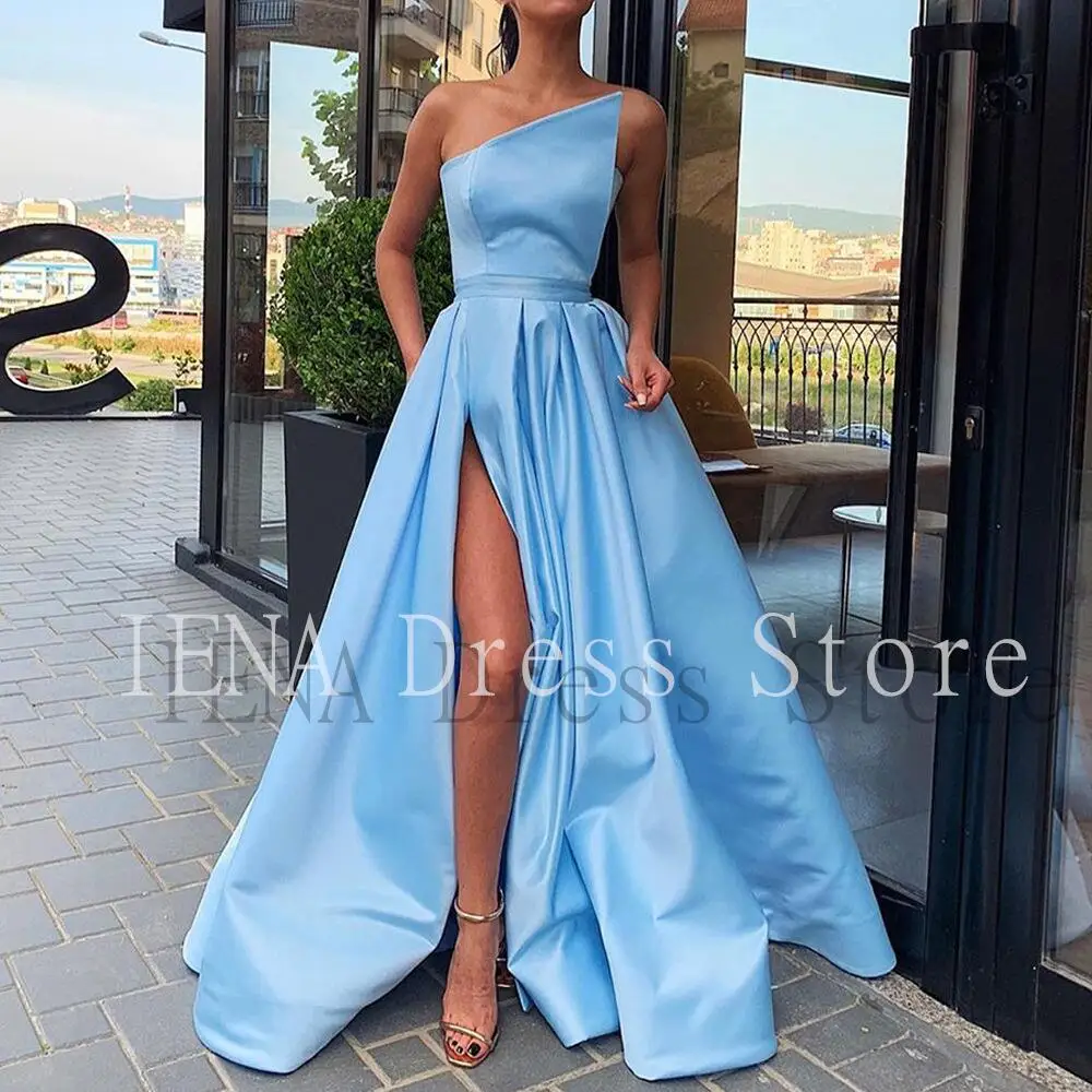 14412#IENA Elegant Stain Evening Dress Dark Red V-Neck Dresses Women Club Party Night A-LINE Bride Prom Gowns Vestidos De Fiesta