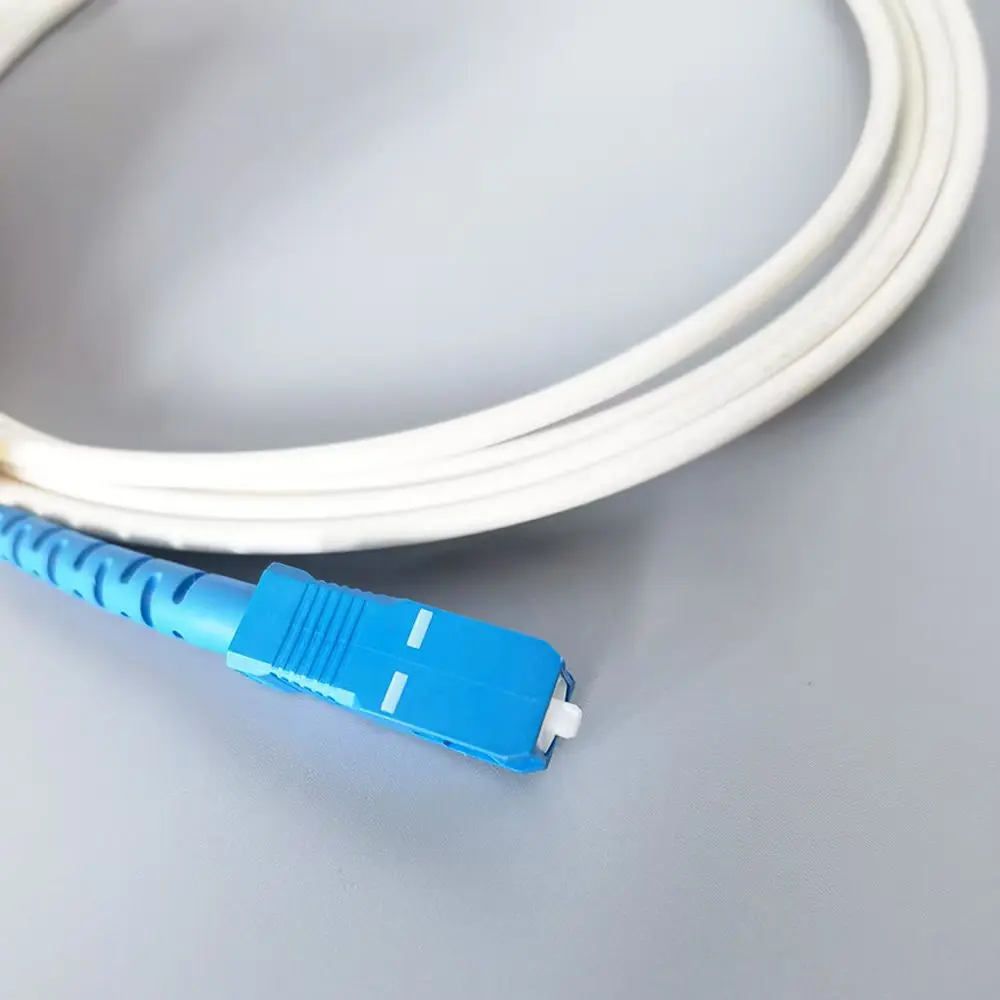 1/10PCS Fiber Optic Patch Cord 1M-20M SC/UPC-SC/UPC 2.0/3.0mm Simplex  Jumper Connector cables 3.0mm