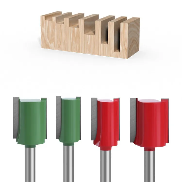 6.35/12.7 handle straight knife, green straight knife, red slotting knife, invisible 2-in-1 milling cutter and cutting tool