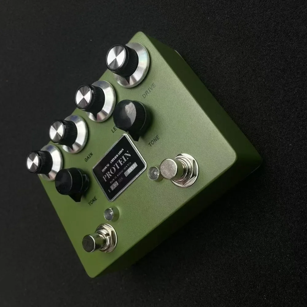 LY-ROCK BR0WNE PROTEIN Electric Guitar Overdrive Distortion Pedal, Original Clone