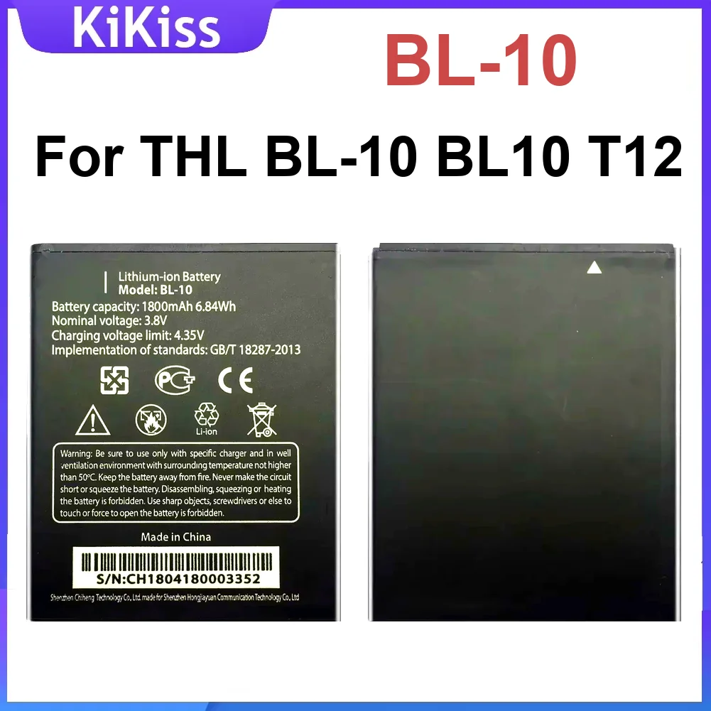 

Аккумулятор Bl-10 1800 мАч для мобильного телефона высокой емкости Thl T12 Premium