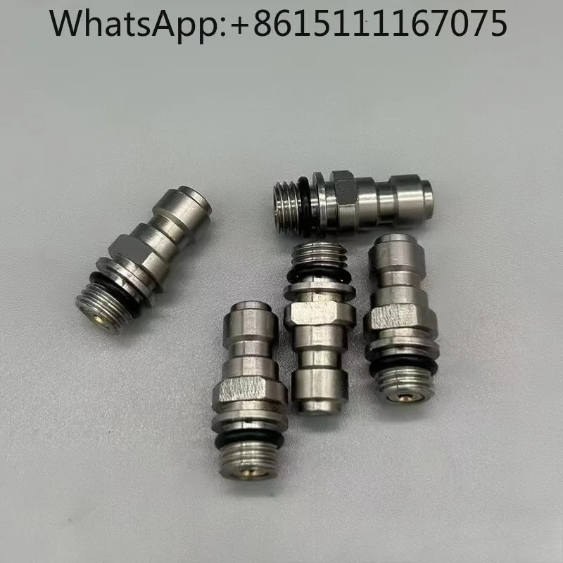20PCS M8 * 1 inflatable male he-ad Inflatable nozzle pneumatic to-ol quick plug 8MM 10MM Inflatable nozzle