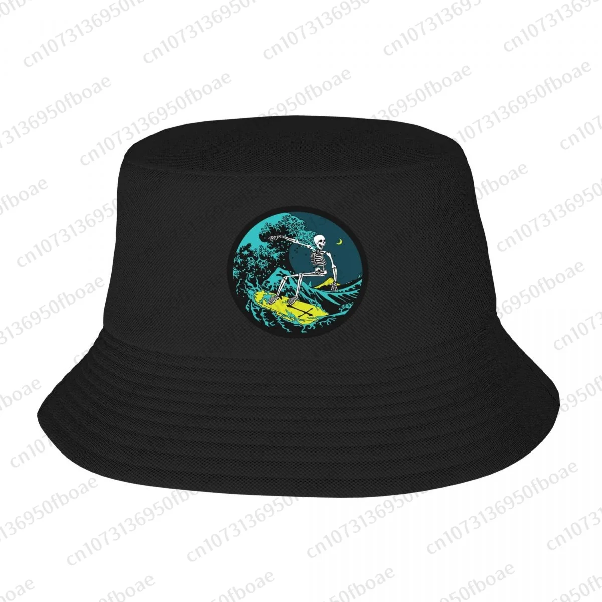 Surf Skeleton Surfing Summer Fisherman Hats Outdoor Sun Protection Fishing Hunting Cap Men Ladies Sun Hat