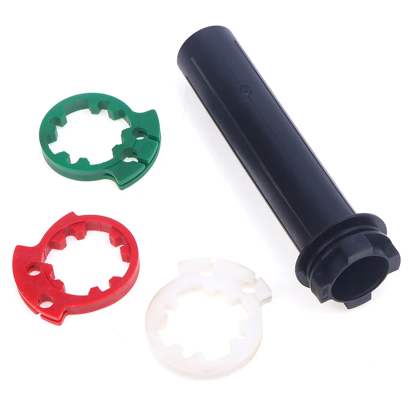 Universal 23mm Motorcycle Plastic Twist Throttle Grips Moped Scooter Dirt Bike 7/8