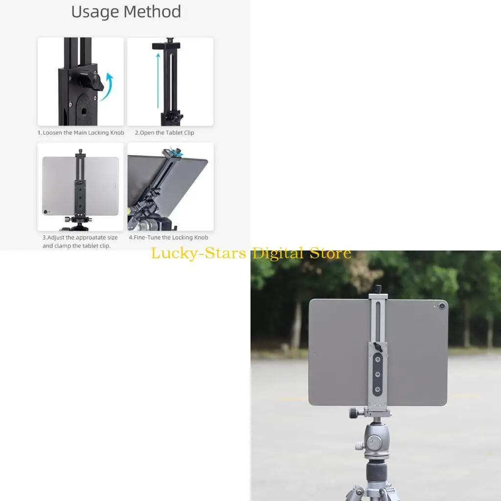 

T3EE XJ-15 Металлический зажим для планшета, держатель для телефона, подставка, зажим для штатива с креплением на холодную обувь