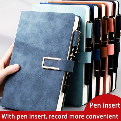 A5 Retro Soft Leather Notebook