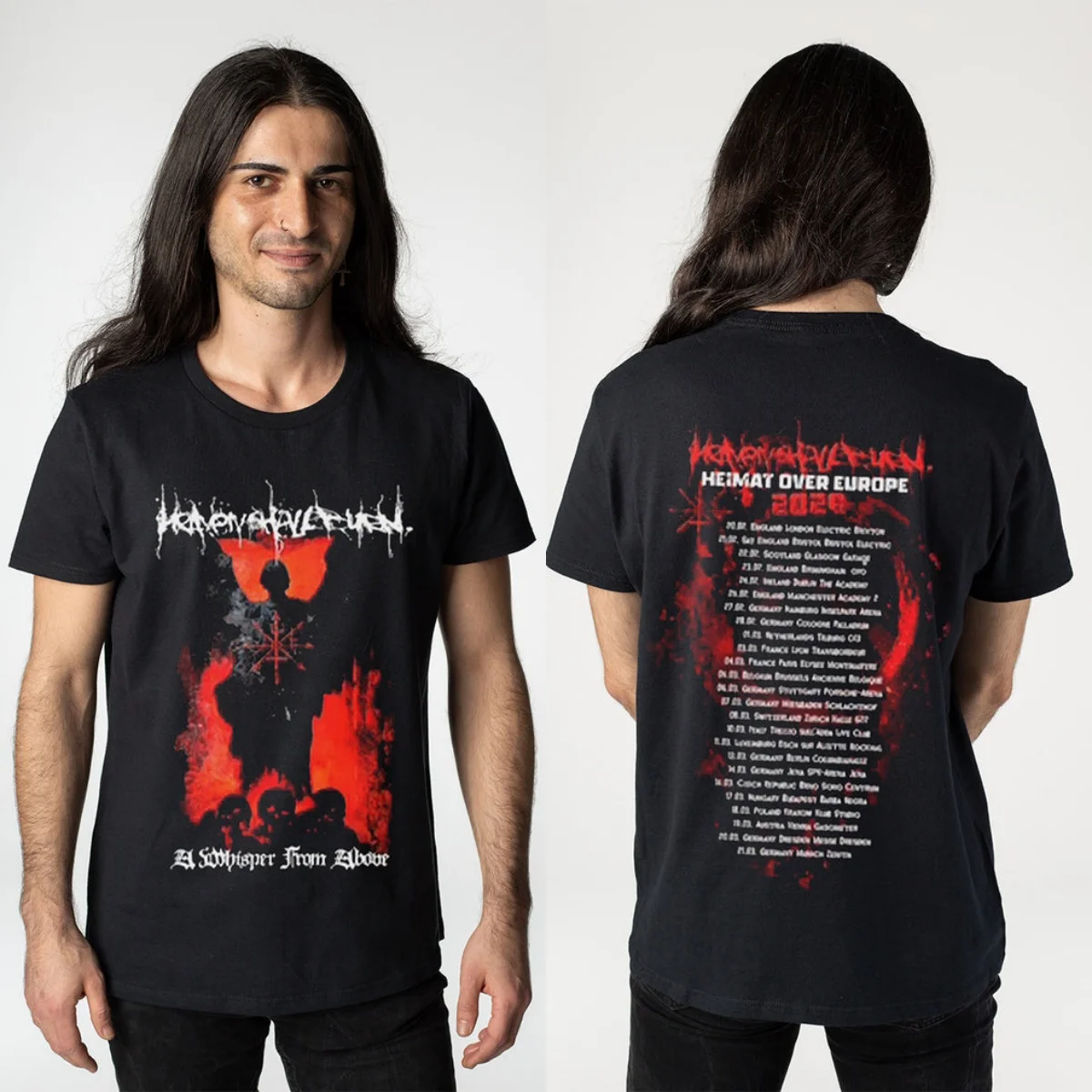 Rare Heaven Shall Burn Graphic Cotton T-shirt Unisex Summer Short Sleeve Fashion Brand Tee Luxury Casual Vintage Tees