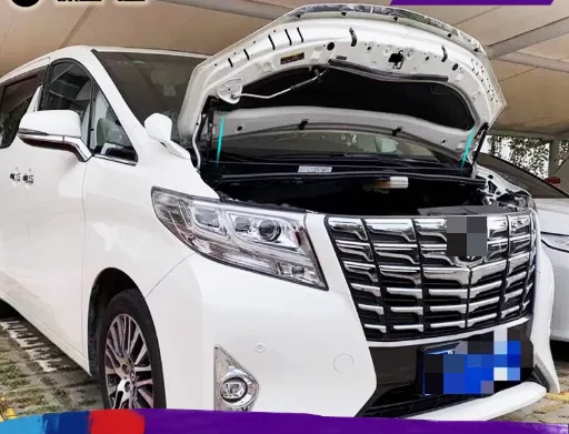 2PCS Lift Support Damper For Lexus Lm For Toyota Alphard Vellfire 30 series 2015-2023 Front Hood Bonnet Modify Carbon Gas Struts