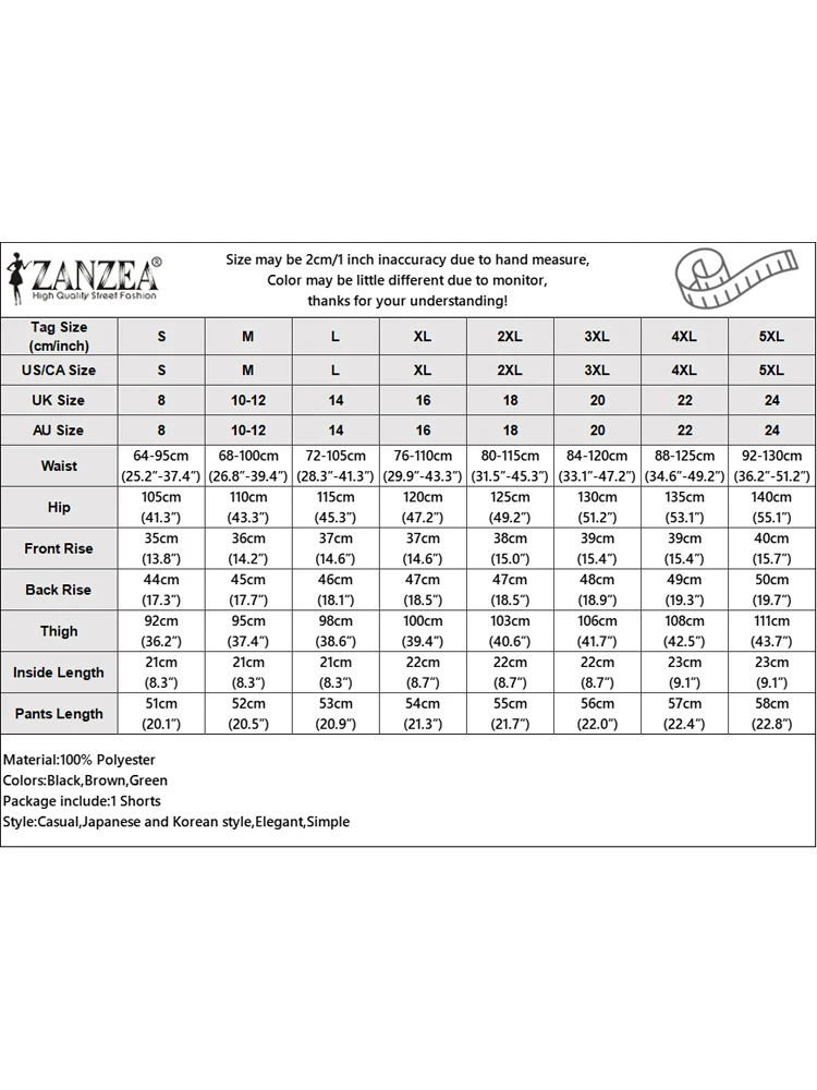 Summer Shorts Women Casual Loose Pleated Wide Leg Pants ZANZEA Solid Color Korean Short Trousers 2025 Lace-Up Bottoms Femininas