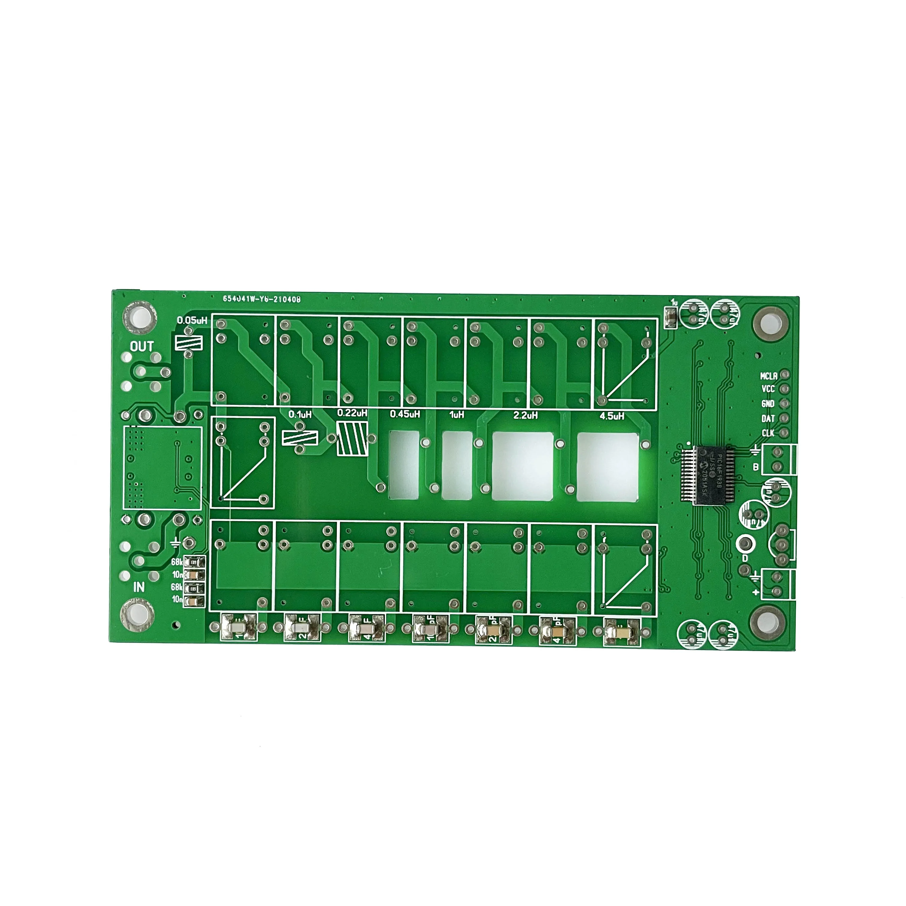 ATU-100 ATU100 1.8-50MHz DIY Kits Automatic Antenna Tuner by N7DDC 7x7 Firmware Programmed / SMT/ Chip Soldered/+OLED