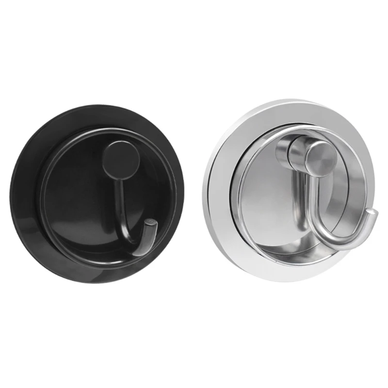 2pcs Weight Holders Strong Metal Build 15kg Load Bearing Multifunctional Wall Hook Simple Installation For Heavy Jackets