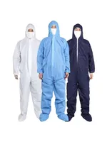 Dustproof Coverall Sanitary Isolation Protection Jump Suit Work Safety Clothes Breathable Sparying Paint Labour Overall