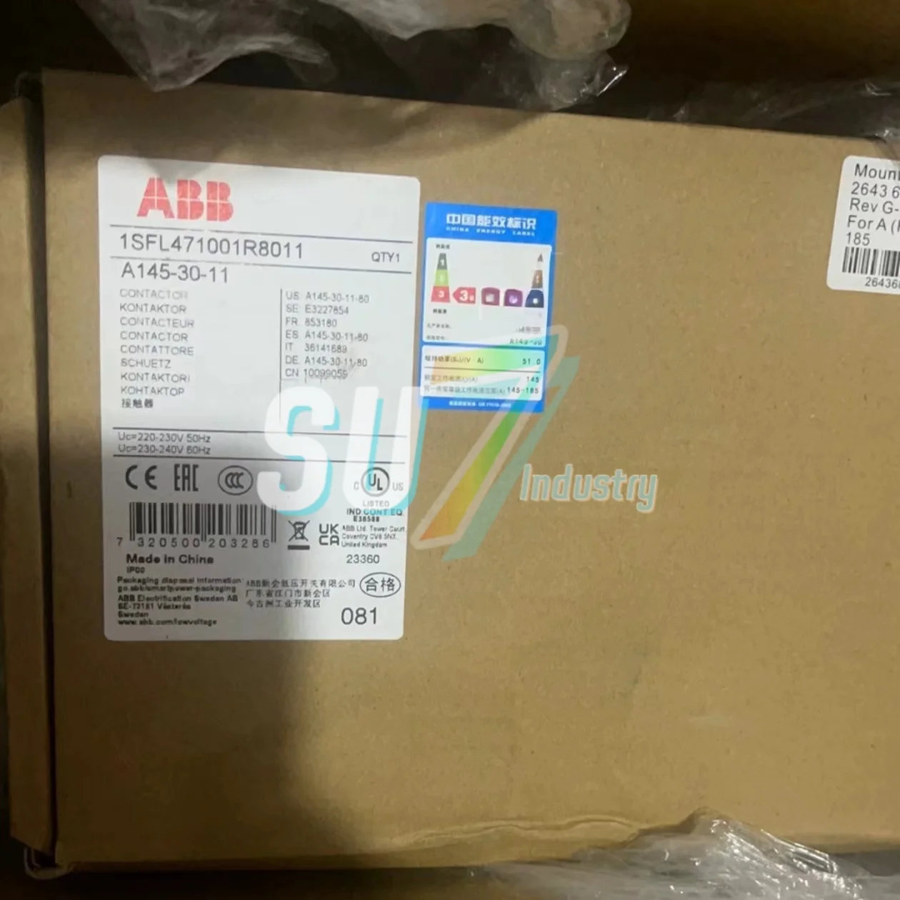 新しいオリジナルコンタクタ A110-30-11 110VAC A145-30-11 110V A145-30-11 220VAC