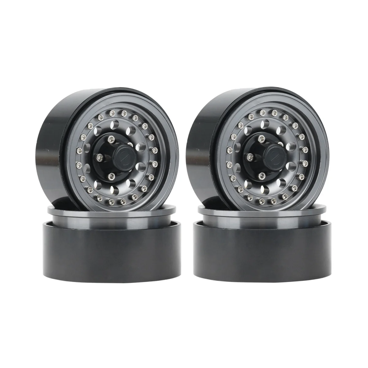

Metal 1.9 Inch Beadlock Wheel Rim Wheel Hub for 1/10 RC Crawler Car Axial SCX10 TRX4 D90 Redcat Gen8,2