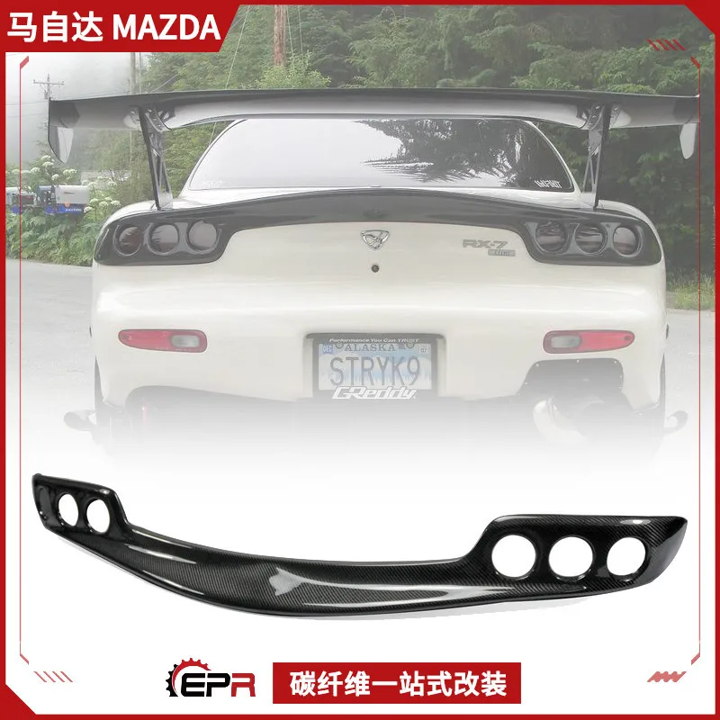 

Подходит для Mazda Mazda RX7 FD3S RE Ample, задняя крышка фонаря из углеродного волокна, установка задней крышки заднего фонаря