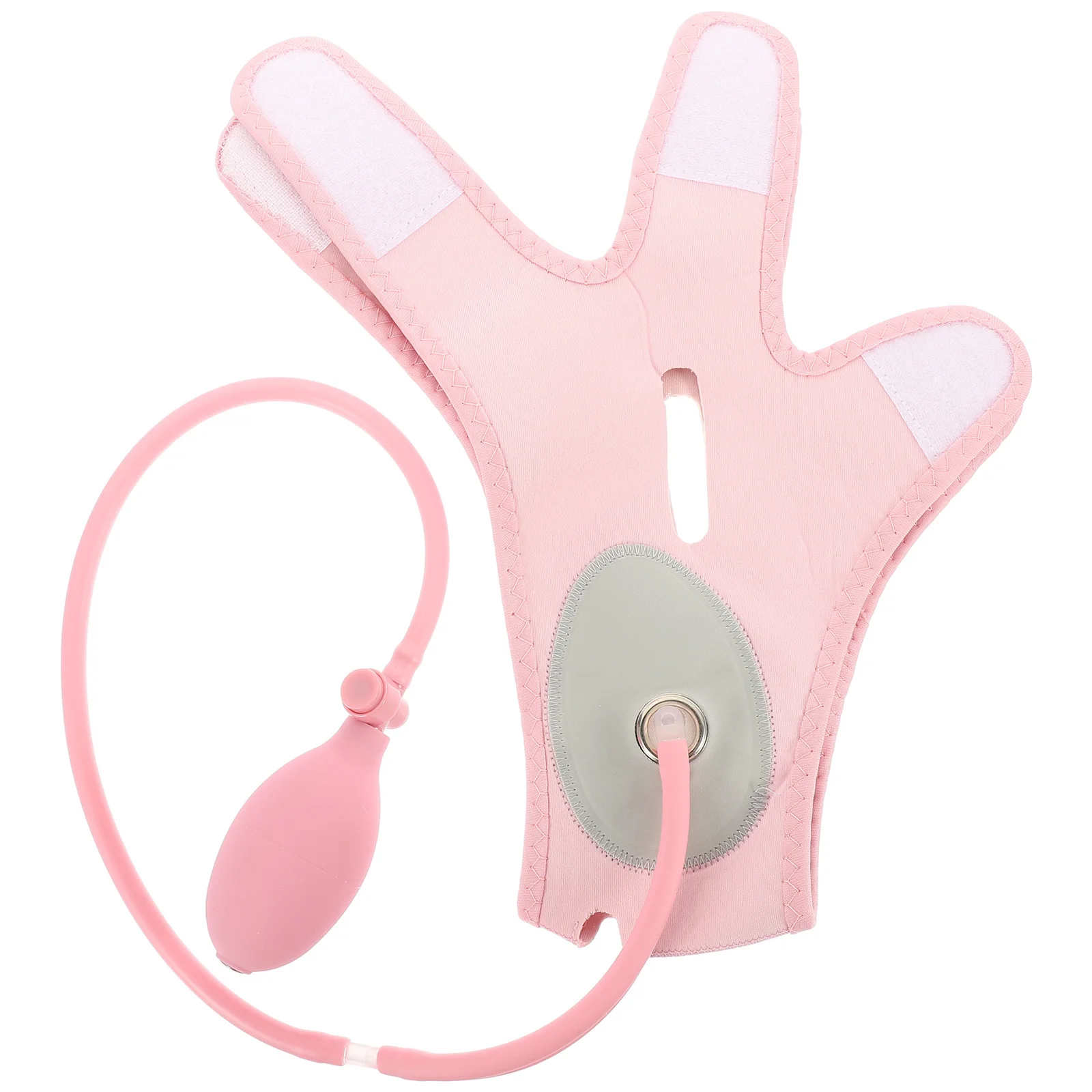 1pc インフレータブルリフティングストラップ女性用薄型フェイスバンド調節可能な顔整形ツールフェイシャルビューティーサプライ