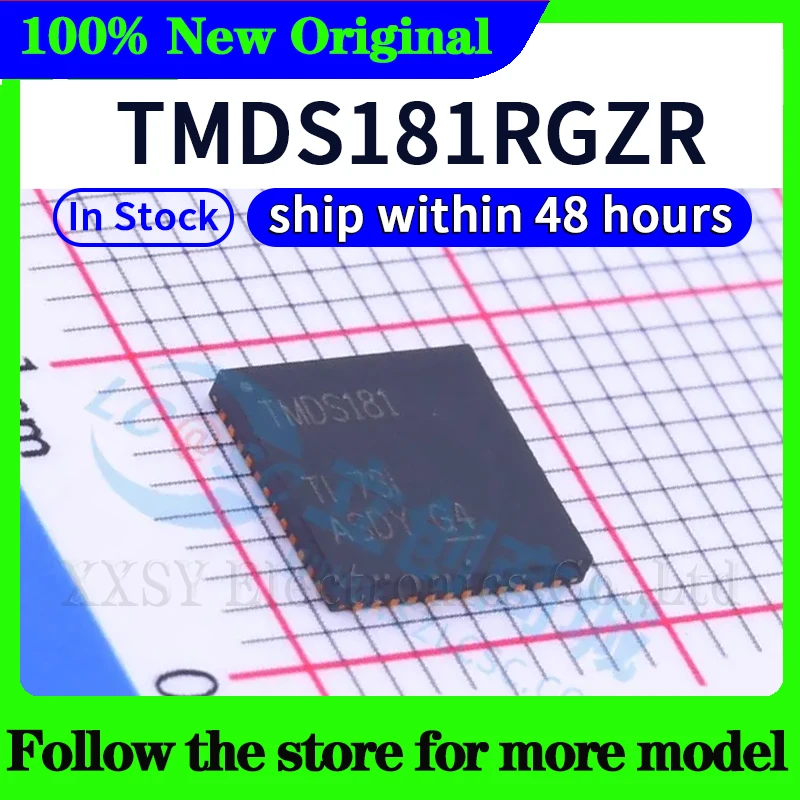 TMDS181  TMDS181RGZR  In stock 48 hours ship