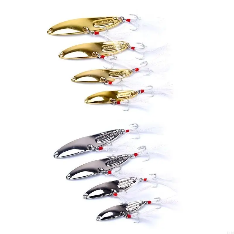 Hyperbolic Lure Sequin with Blood Slot Hook 10/15/20/25g Freshwater Long Shot Fake Wobbler Bait for Fishing