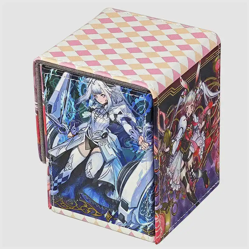 Yu-Gi-Oh! fait maison, bricolage Maliss-Boîte de rangement pour cartes de chat Chessy, carte de collection magnétique, jouet cadeau, Opcg, Ptcg, Ws, Ygo