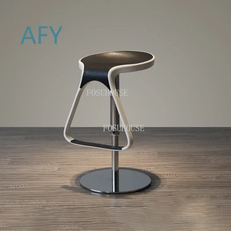 Nordic Furniture Bar Stool for Modern Minimalist Living Room Dining Kitchen Office Creative Clothing Store Front Desk Chair