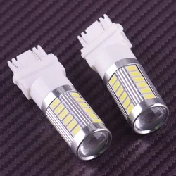 2pcs 3157 LED White Backup Reverse Bulb Daytime Running Light Turn Signal Lamp 12V Fit for Chevy Silverado 1500 2013 2012-1999