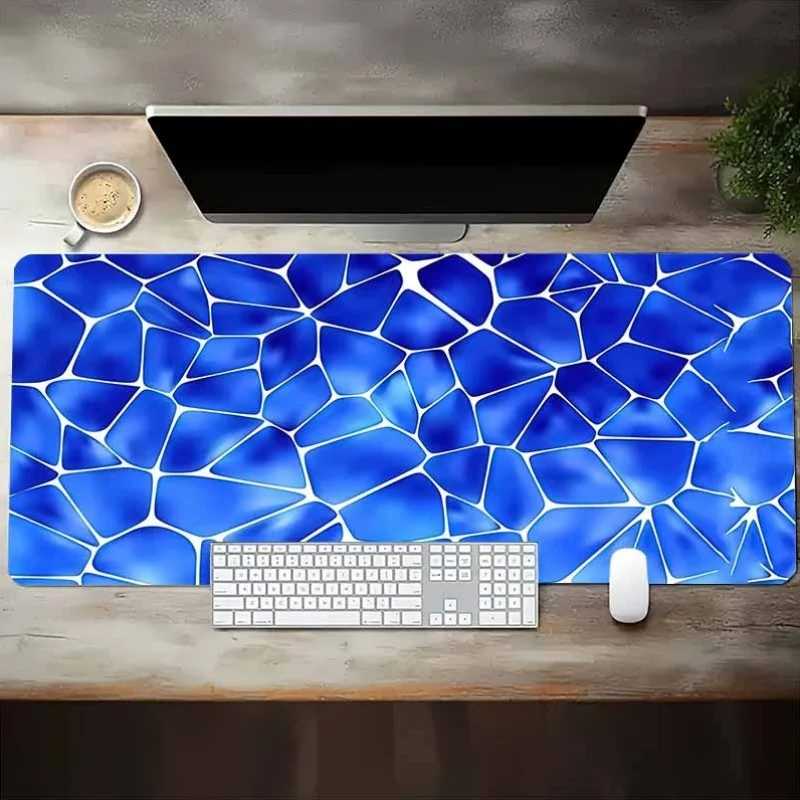 

Gaming Station Desk Mat Mouse Pad Cloth Surface Non Slip Rubber Base Large Pad for PC Laptop Keyboard Setup