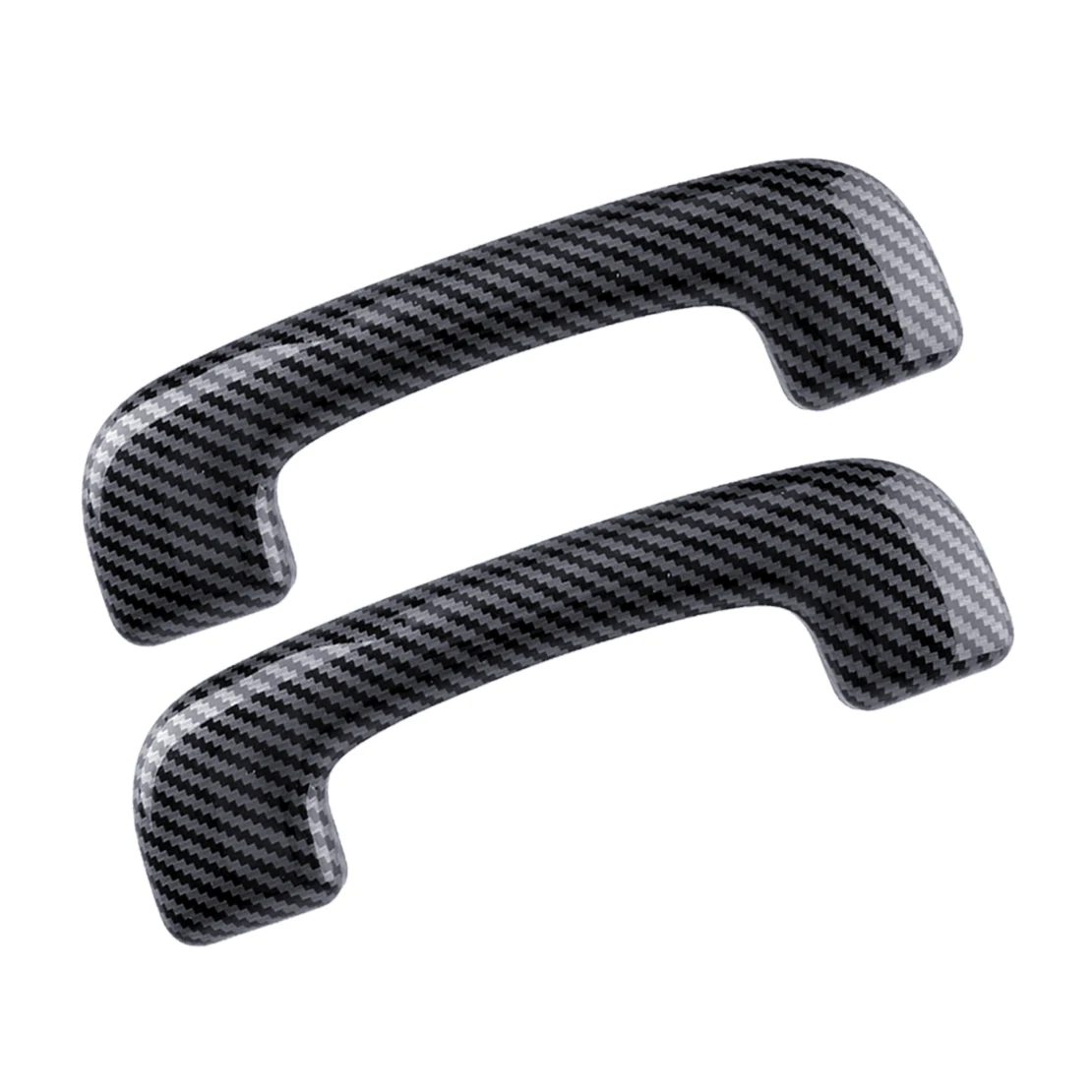 

2Pcs Car Roof Handle Panel Cover Trim Carbon Fiber Style ABS Fit for Jeep Grand Cherokee 2011-2014 2015 2016 2017 2018 2019 2020
