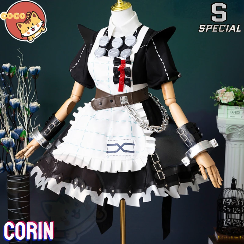 Game ZZZ Corin Cosplay Costume Game Zenless Zone Zero Victoria Housekeeping Corin Wickes Cos Costume Corin Cosplay Wig CoCos-S