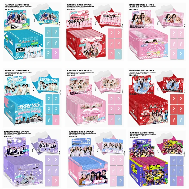 BTS Collectible Card BTS AESP NJZ EN STR BL COR Bagged Photo Card