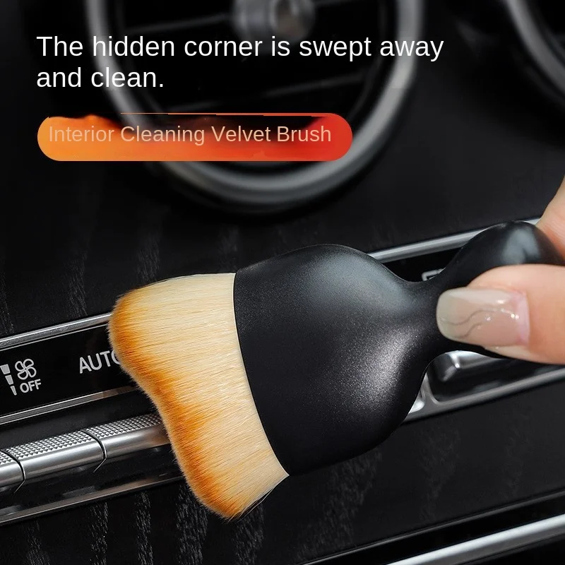 Bush Air Outlet Gadget Car Soft Beauty Cleaning Brush