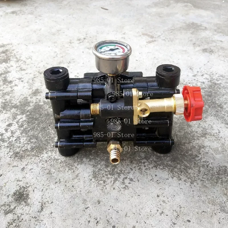Double Cylinder Plunger Pump Head Column Pump Parts Agricultural Sprayer Accessories Spray Nozzle Head
