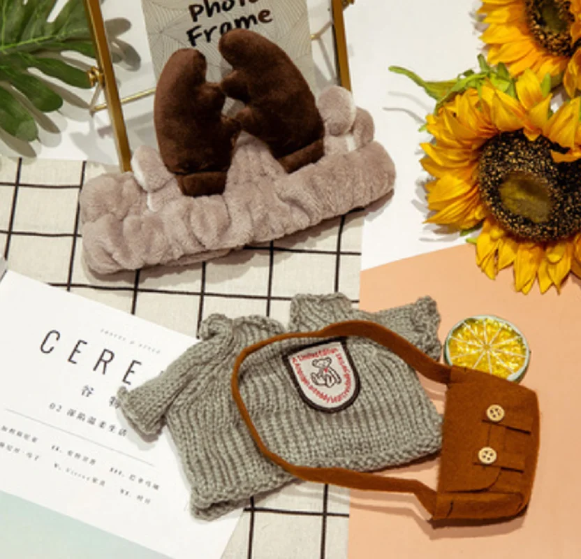 ตุ๊กตาเป็ดแต่งตัวน่ารัก ของเล่นตุ๊กตาสัตว์นุ่ม ตุ๊กตาเป็ดใส่เสื้อผ้า ของตกแต่งนุ่มนิ่ม ของขวัญวันเกิดสำหรับเด็ก