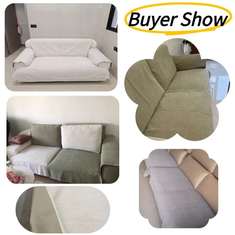 Uniwersalny pokrowiec na sofę Four Seasons, jednolity kolor, szenilowy pokrowiec na kanapę, mata ochronna przed zarysowaniami ze zwierzątami do salonu, fundas sofa