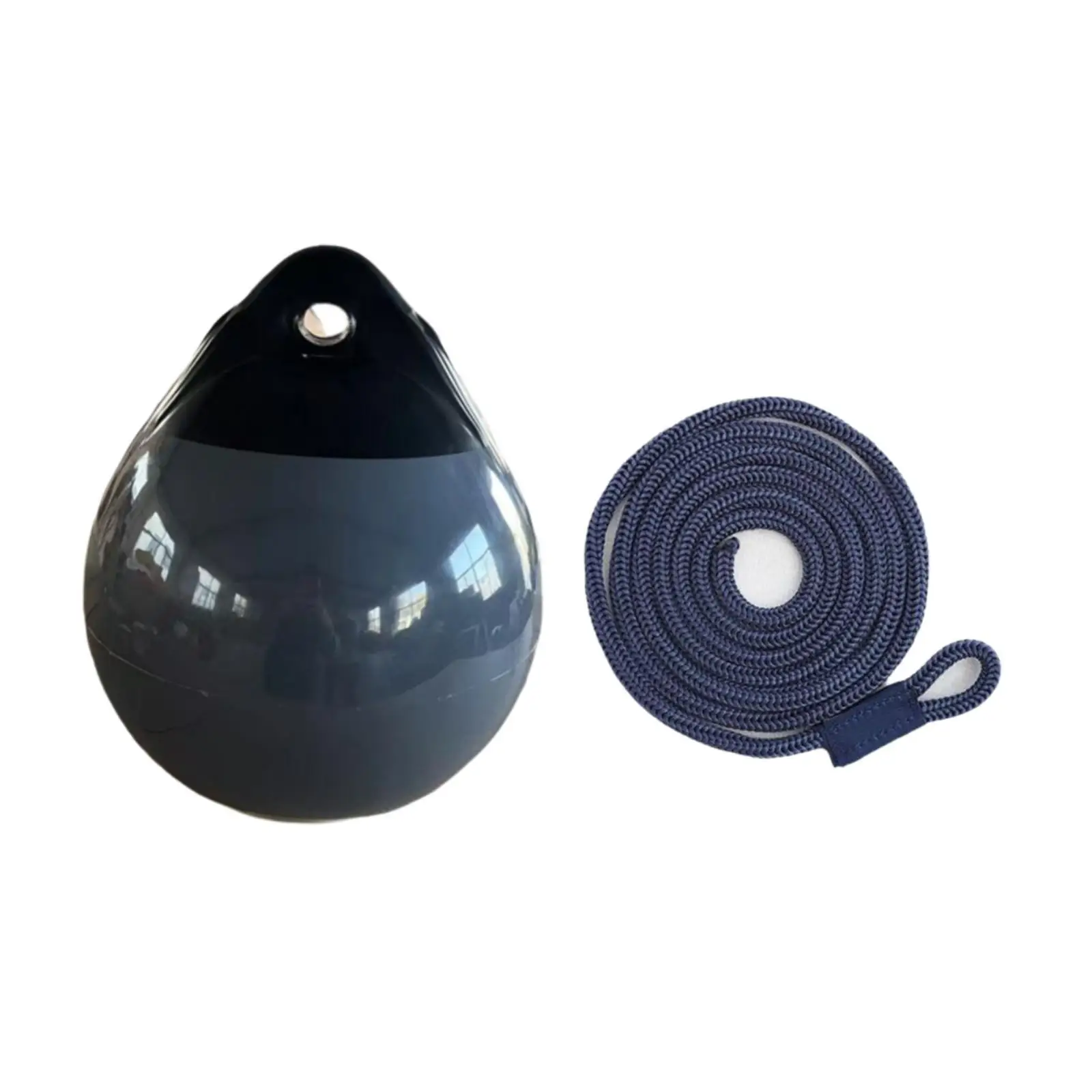 

Inflatable Boat Fender Ball PVC Marine Mooring Buoy Bumper with Rope for Docking and Safety Marking