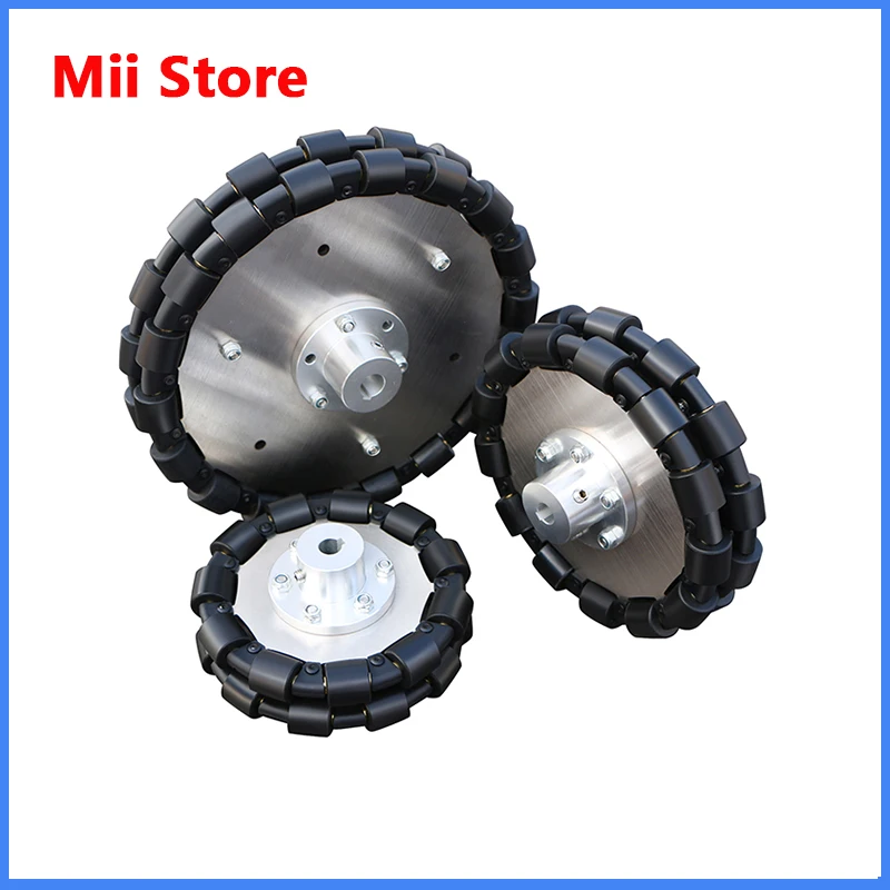 

1Pc 127 152 203mm Omni-directional Wheel Driving Omnidirectional wheel 203mm omni-directional wheel