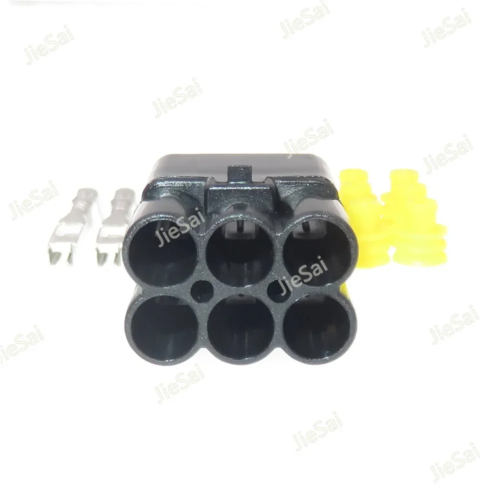 6 Pin 6189-6171 6180-6181 2.2 Series Auto Radar Oxygen Sensor Cable Harness Waterproof Socket For SUZUKI