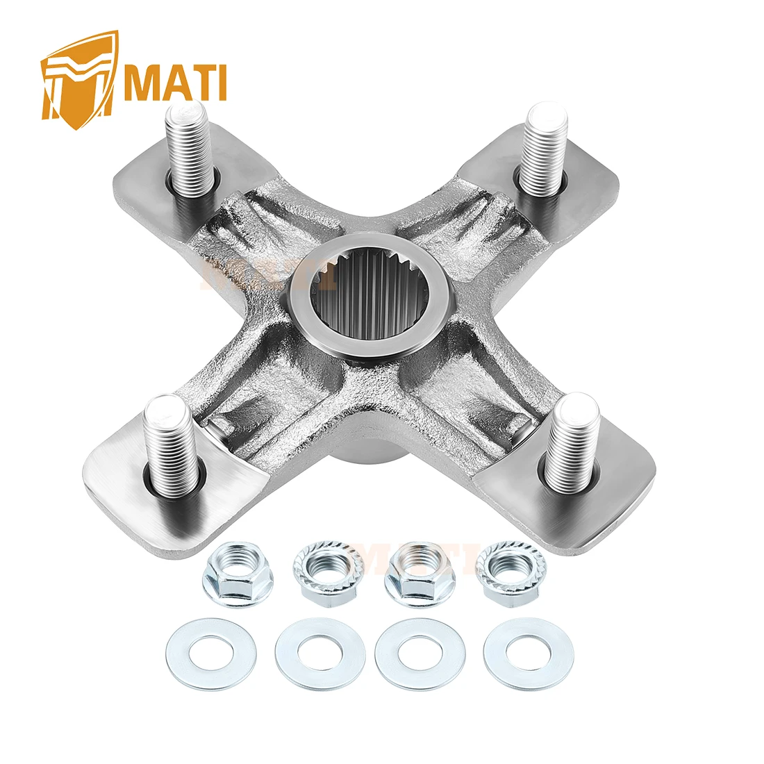 MATI Rear Wheel Hub Kit for Yamaha Banshee 350 Warrior 350 Raptor 700 660 350 250 YFZ450 YFZ450X 1PE-F53K0-00-00 1PE-F5383-00-00 view 4