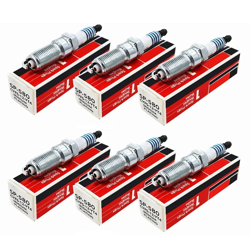 4/6 قطعة SP-580 CYFS12YT4X إيريديوم اعة لفورد F-150 اكسبلورر توروس نيسان جوك كيوب ألتيما ماكسيما إنفينيتي JX35 لينكولن