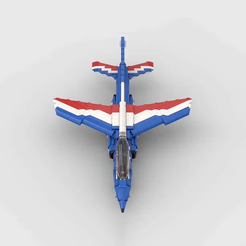 Moc Building Blocks Alphat Jet Patrouille de France Technology Modular Bricks Model  Gifts Christmas Toys DIY Sets Assembly