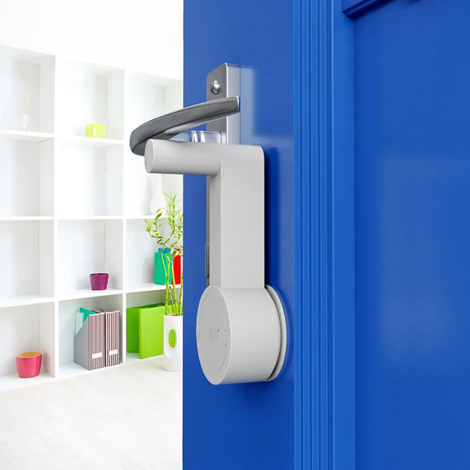 Замок для дверной ручки с защитой от детей, простой в установке, замок с защитой от открытия, замок для дверной ручки для комнаты для домашних животных, устройство для защиты детей