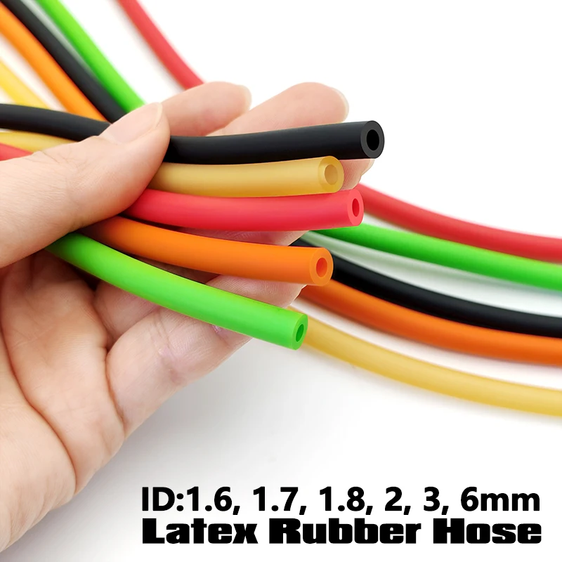 

Шланги из натурального латекса, 1/2 м, ID трубки 1,6 1,8 2 3 4 6 10 12 мм, высокоэластичная эластичная хирургическая медицинская трубка, рогатка, катапульта