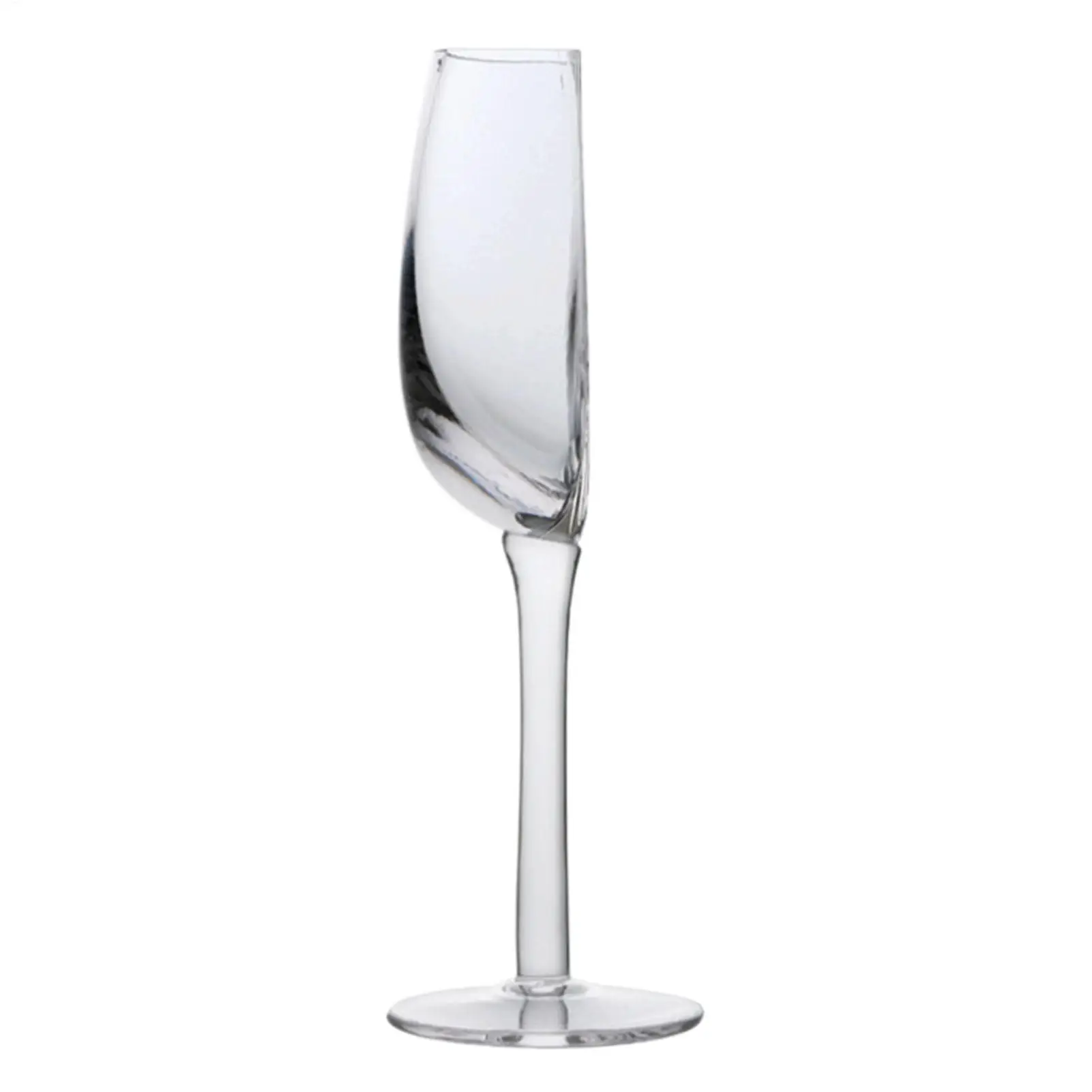 Semicircular Red Wine Cups 140ml Creative Crystal Glass Portable Clear Half Wine Glass fun European Creative Crystal Glass