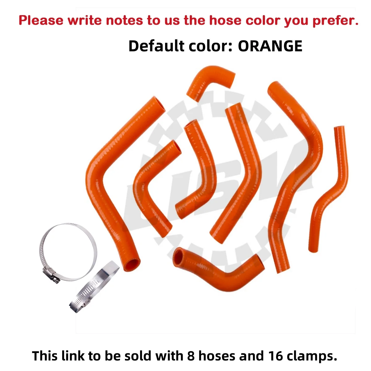 

8PCS 3PLY For 2002-2004 Ducati 998 998S 2003 Motorcycle Silicone Radiator Coolant Hose Kit Pipe Replacement Parts