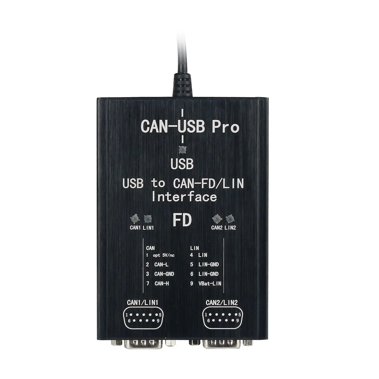 PCAN-USB Pro PCAN FD PRO 8Mbit/s 12Mbit/s 16Mbit/s USB to CAN 어댑터 2채널 CAN FD IPEH-004061 호환