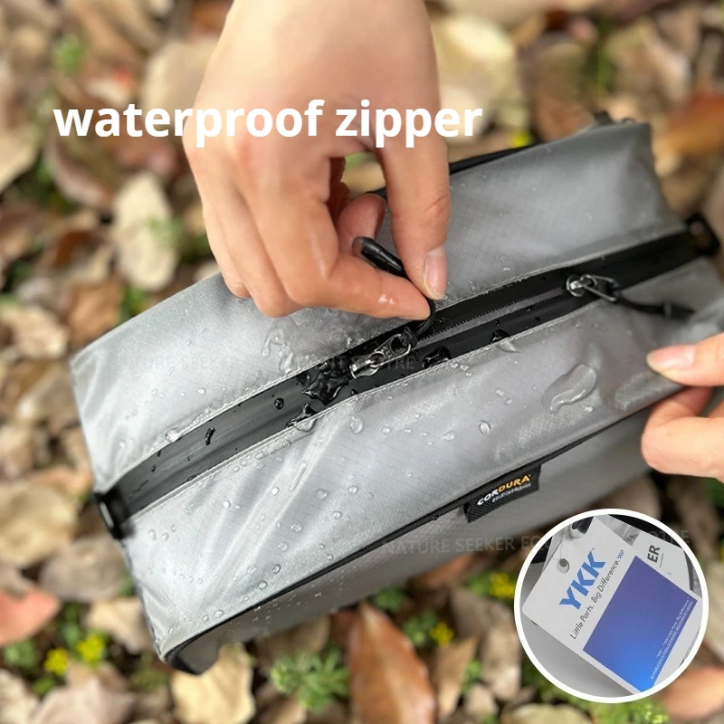 Ultralight Cordura Toiletry Bag Waterproof Makeup Bag for Travel  Outdoor Camping Cosmetic Organizer Bags